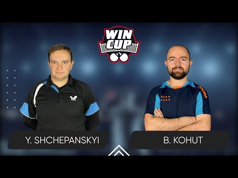 16:30 Yurii Shchepanskyi - Bohdan Kohut West 3 WIN CUP 19.08.2024 | Table Tennis WINCUP