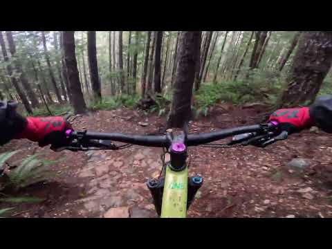 Riding some sick trails on Vancouver island!!!! 