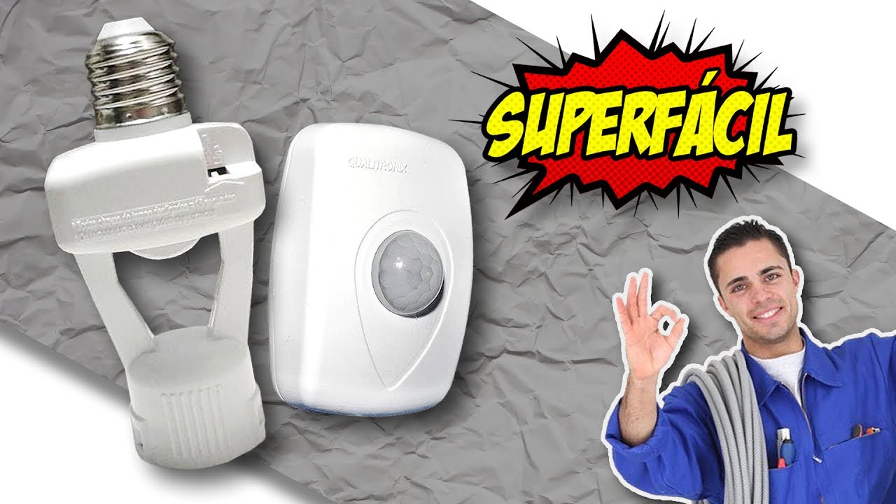 🔴 INCRÍVEL: NOVO SENSOR DE PRESENÇA, O MAIS INTELIGENTE DO MUNDO - Super Fácil 🔧