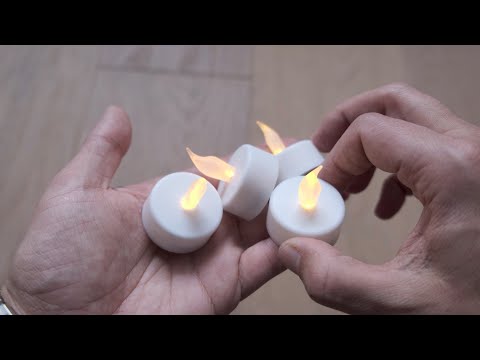 Warm white led flameless candle, for home