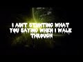 RICH HOMIE QUAN WALK THROUGH OFFICAL LYRICS