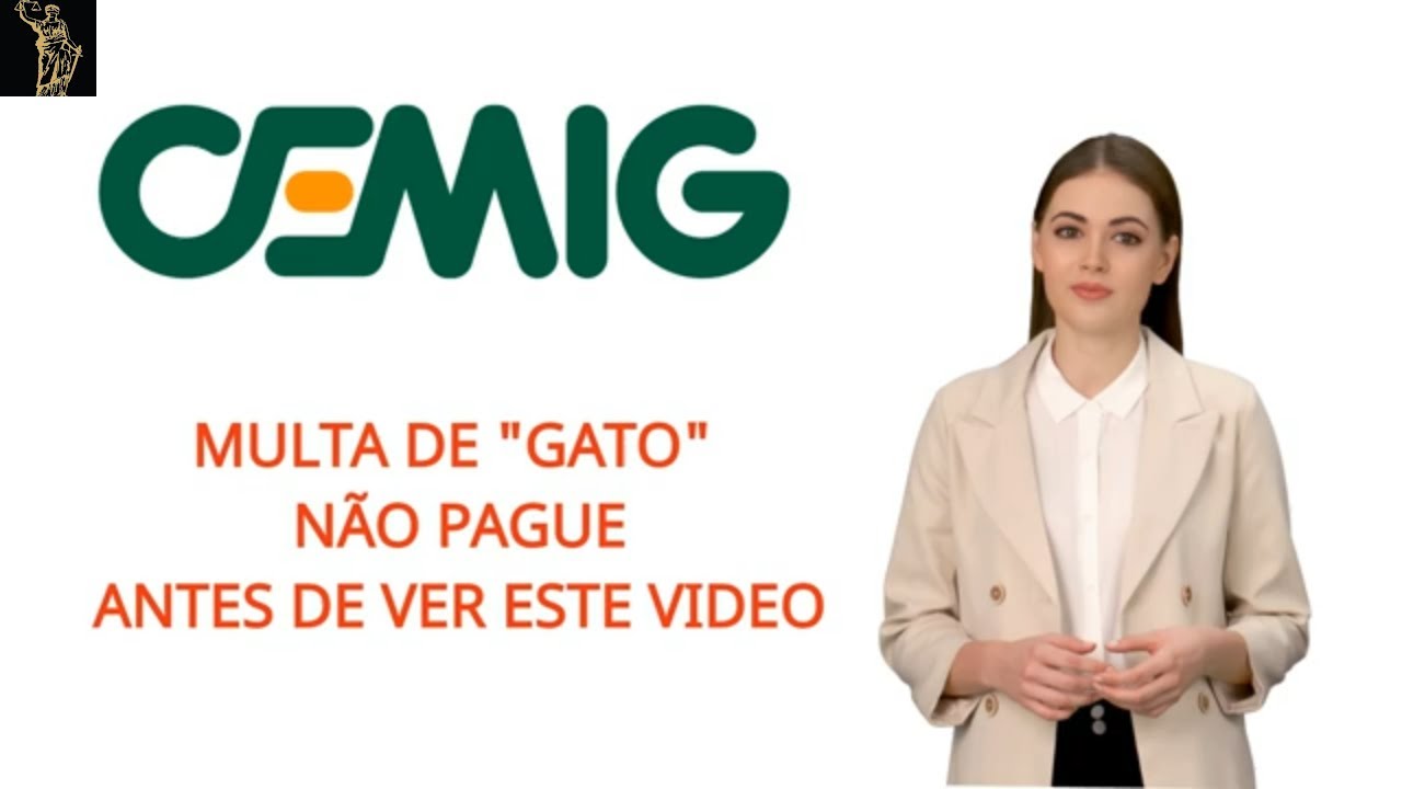 CEMIG - MULTA DE GATO, NÃO PAGUE ANTES DE VER ESSE VÍDEO