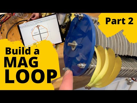 CB & HAM RADIO: Build a MAG-LOOP MKIII  Part 2,  15M to 40M