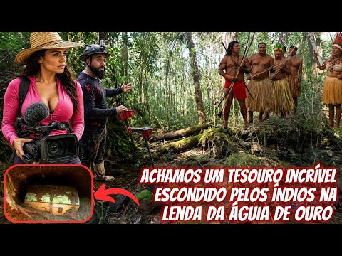 Achamos um tesouro incrível escondodo pelos índios na lenda da águia de ouro!