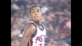 Isiah Thomas (1986) Full Highlights vs. Sixers (34 points, 16 assists, 6 steals)