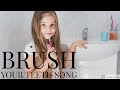 Nursery Rhymes Collection Brush Your Teeth Song For Kids Amira Brush Her Teeth Happy Kids