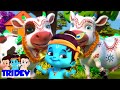 Meri Gaiyya Chu Chu Chidiya Rim Jhim Rim Jhim Baarish Sher Nirala Tridev Ke Hindi Rhymes