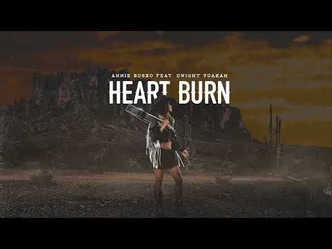Annie Bosko ft. Dwight Yoakam - "Heart Burn" (Official Visualizer)