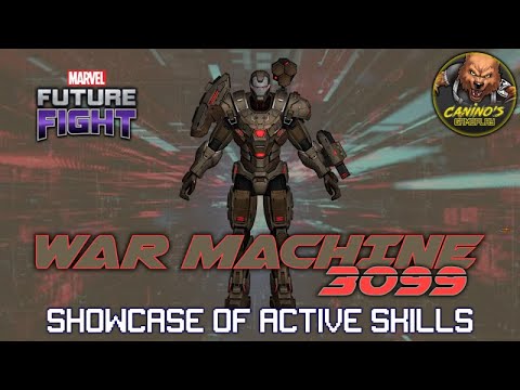 New abilities of War Machine  3099 (Future Fight)