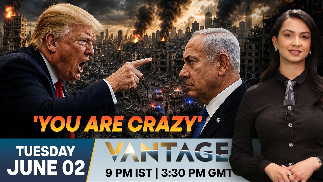 Trump, Netanyahu Held Heated Phone Call Amid Iran War? | Vantage on Firstpost | 4K