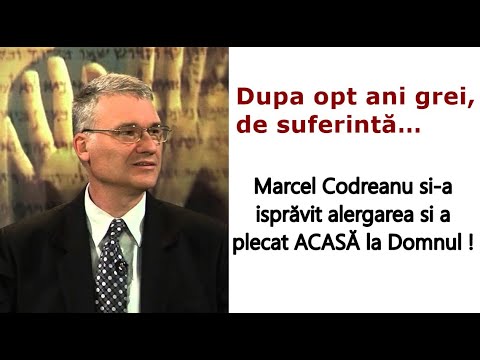 Comunicat Familia Codreanu: Dupa opt ani grei, de suferință… Marcel Codreanu și-a isprăvit alergarea