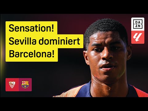 FC Sevilla - FC Barcelona | 8. Spieltag | LaLiga | DAZN Highlights