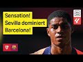 FC Sevilla FC Barcelona LaLiga DAZN Highlights