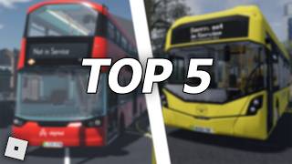 Top 5 BUS Simulators on ROBLOX?