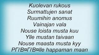 Ajattara - Kuolevan Rukous Lyrics