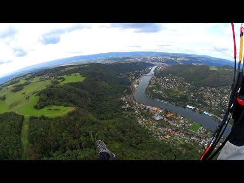 Paragliding Čerťák - 19.9.2019 - parádní svahůvka - Gradient Denali