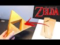 DIY Cardboard Triforce From The Legend Of Zelda
