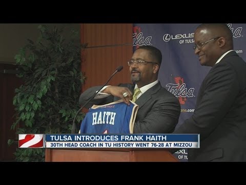 Frank Haith introduced as Tulsa head coach