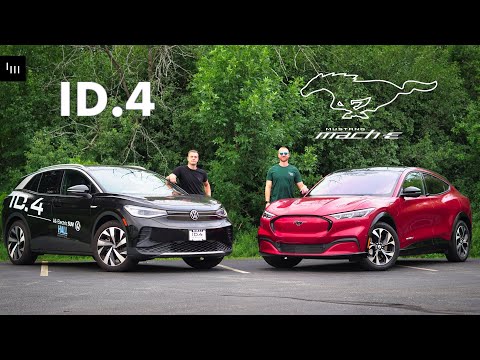 Can The 2022 VW ID4 Or The Ford Mustang Mach E Dethrone The Tesla Model Y?