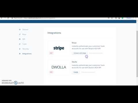 Stripe Integration ACH