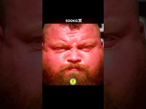 The Strongman Legend! 🏆 Eddie Hall lifts 500 kg like it's nothing! 👊