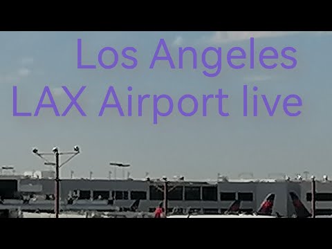 Los Angeles LAX Airport Live Runway 7L 7R