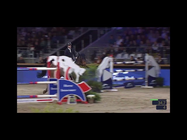 Mother of this frozen embryo is the CSI 1.60m jumping mare Laluna with rider Brecht Goossens.