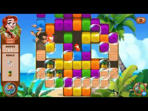 Lost Island Blast Adventure Level 1207 NO BOOSTERS - A S GAMING