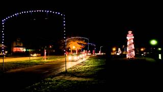 preview picture of video 'Christmas Lights at Parkersburg City Park'