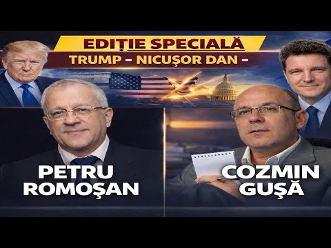 EDITIE SPECIALA TRUMP- NICUSOR DAN CU COZMIN GUSA SI PETRU ROMOSAN|Dan Diaconescu