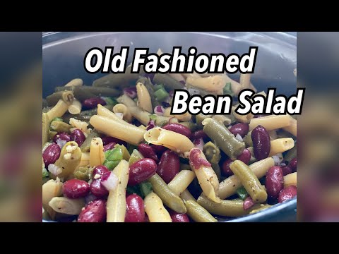 Old Fashioned Bean Salad - Bean Salad Recipe - Twisted Mikes