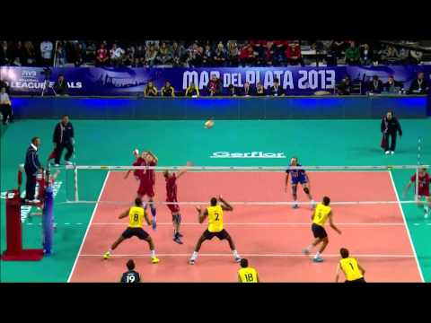 Russia vs Brazil 2013 World League Final