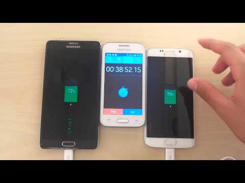 Samsung Galaxy S6 edge vs. Note 4 - Fast Charging test!