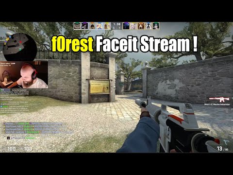 f0rest PLAYS FACEIT OVERPASS🔥(STREAM HIGHLIGHTS)
