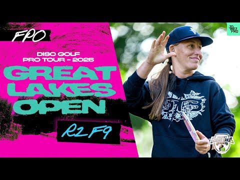 2025 Discraft Great Lakes Open | FPO R2F9 | Pierce, Handley, Gannon, Scoggins | Jomez Disc Golf