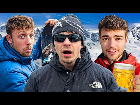 AB nimmt an einem 10.000 Pfund teuren YouTuber-Skitrip teil (Bergrettung)