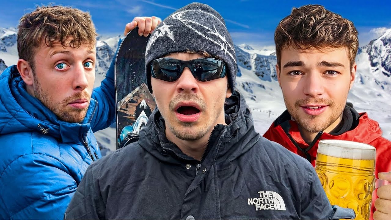 AB goes on £10,000 YouTuber Ski Trip (mountain rescue)