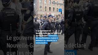 Australie : Répression de manifestations lors de la visite du président d’Israël
