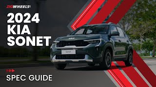 2024 Kia Sonet SX 1.5 Spec Guide | Zigwheels.Ph