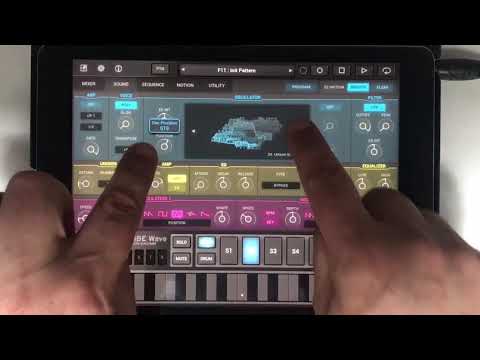 A look at Korg Electribe Wave on iPad