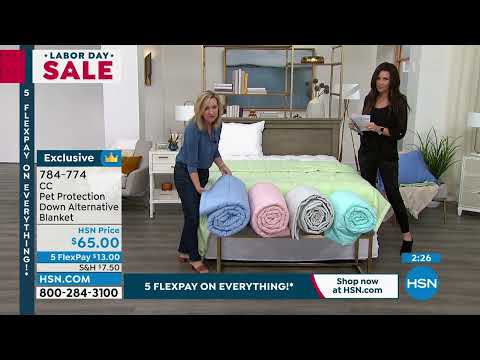 CC Pet Protection Down Alternative Blanket