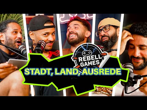 When comedians play town, country, river!... | Town, Country, Excuse | Rebell Games