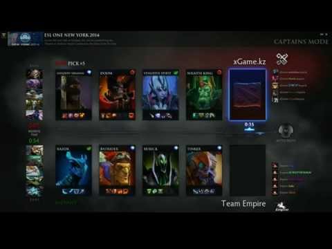DOTA 2- Empire vs xGame - ESL One New York