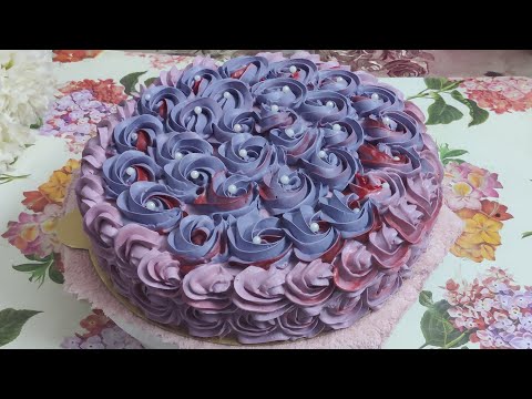 Chocolate sponge cake new decoration.#chocolatecake #cakedecorating