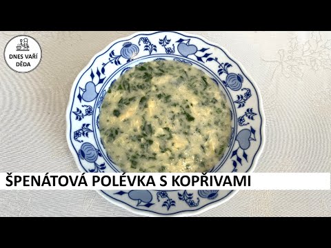 Špenátová polévka s kopřivami | Josef Holub