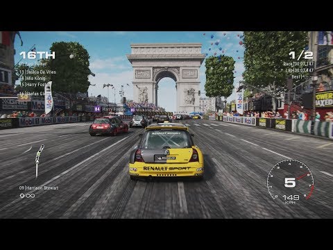 GRID (2019) - Paris Gameplay with Super Hatch Cars (New Location and Cars) - Season 1 Update