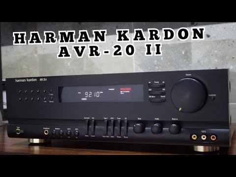 PROBANDO RECEIVER HARMAN KARDON AVR 20 II
