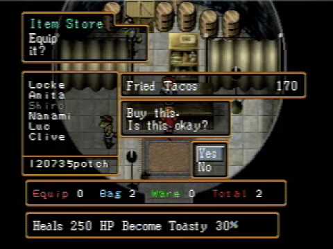 Let's Play Suikoden 2 Part 51: Toasting Tetsu... with Chaco Tacos!