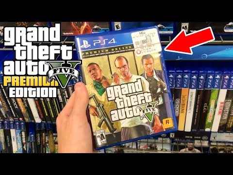 Видеоигра Grand Theft Auto V Premium Edition PS4 - Видео