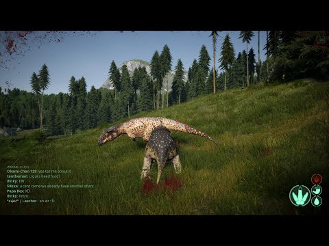 The Isle: Legacy, Subadult Triceratops vs Sub Adult Giganotosaurus